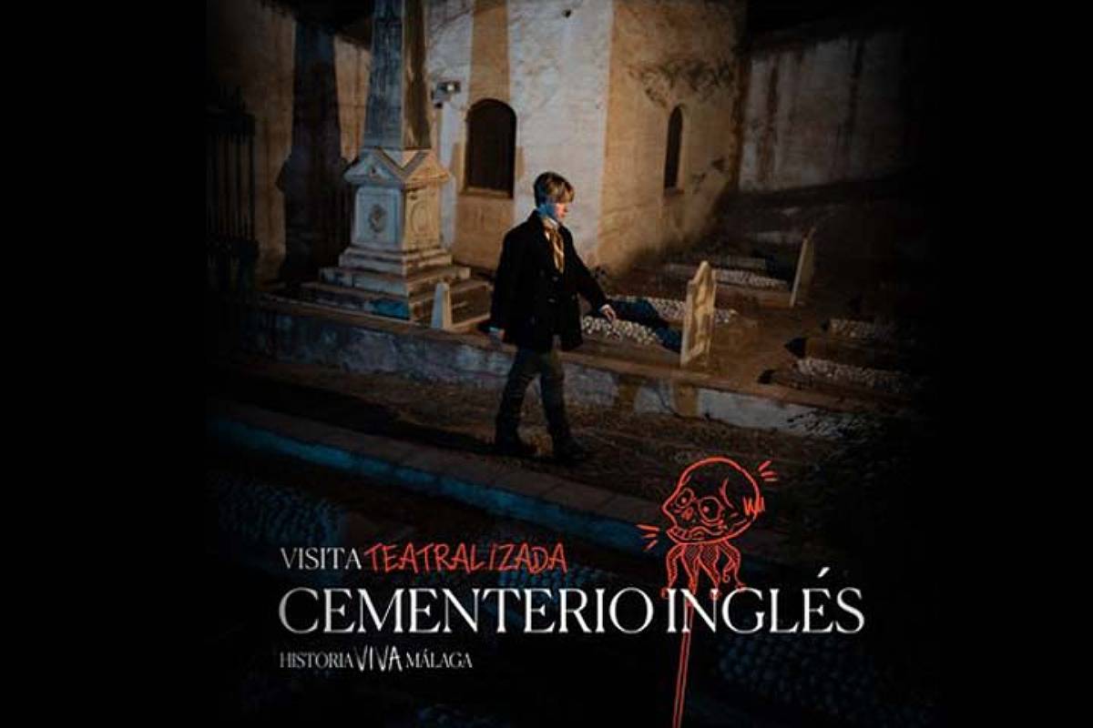 Visita nocturna al Cementerio Inglés en Málaga